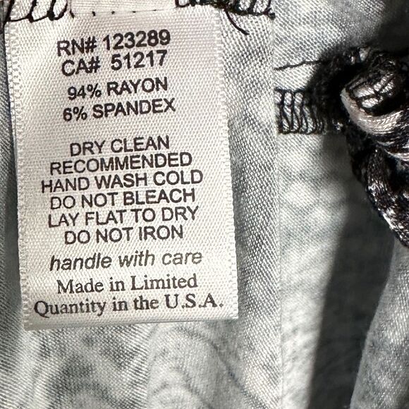 NWT Michael Lauren Rivera Long Sleeve V Neck Midi 3/4 Length Side Slit Dress M - Picture 8 of 12